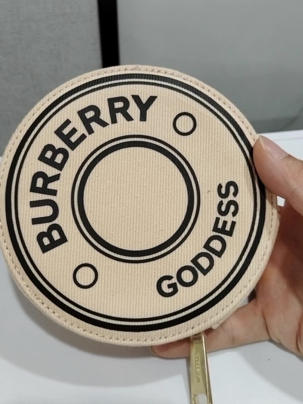 Burberry beauty cosmetic case